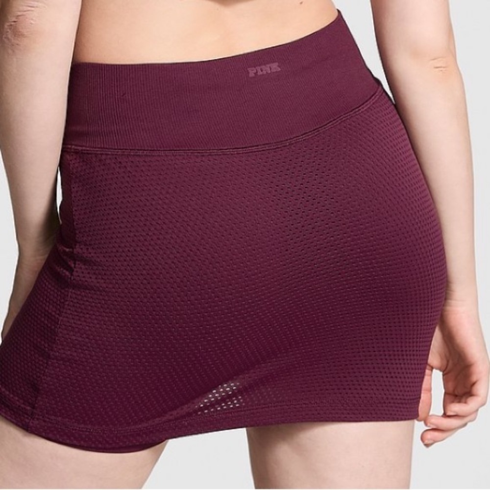 PINK Seamless Mini Skort Women Size Medium - Picture 10 of 13